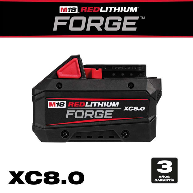 Imagen de BATERIA 18V 8.0AH REDLITHUIM FORGE MILWAUKEE