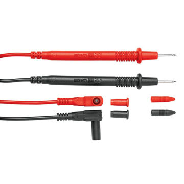 Imagen de JUEGO DE CABLES DE TESTER 1.1M TRUPER