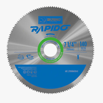 Imagen de CIRCULAR PARA COMPENSADO 7.1/4" 140D 184X30 KRINO