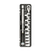 Imagen de TORCÓMETRO 1/2" 40-210NM CON 12 CABEZAS YATO