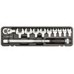 Imagen de TORCÓMETRO 1/2" 40-210NM CON 12 CABEZAS YATO
