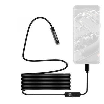 Imagen de CÁMARA INSPECCIÓN ENDOSCÓPICA PARA CELULAR Y PC 8X5M  CROSSMASTER