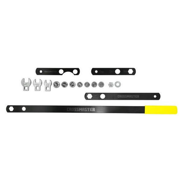 Imagen de SET TENSION POLEA POLI-V 15 PIEZAS CROSSMASTER