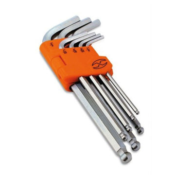 Imagen de JUEGO LLAVES ALLEN LARGAS PUNTA BOLA ALLX-7P 1/8"-3/8" TRUPER