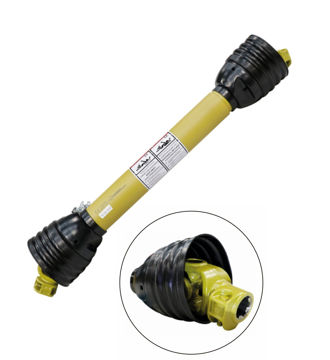 Imagen de CARDAN CAT4 CRUCETA 27x74.6 1200MM TUBO TRIÁNGULO