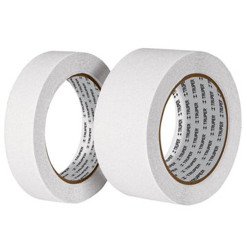 Imagen de CINTA ADHESIVA ANTIDERRAPANTE BLANCA 25MM X 5M TRUPER
