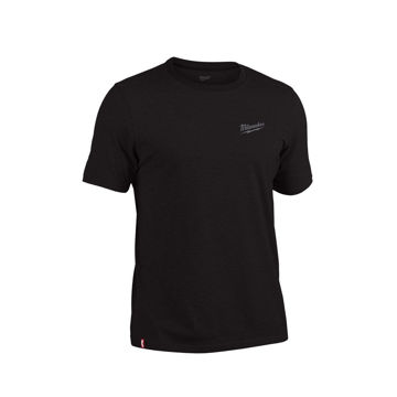 Imagen de REMERA MANGA CORTA NEGRA TALLE M 603B-M MILWAUKEE