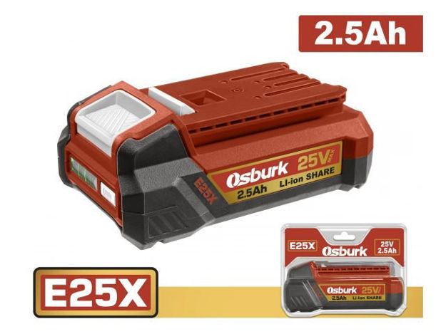 Imagen de BATERÍA 25V 2.5AH LÍNEA E25X OSBURK