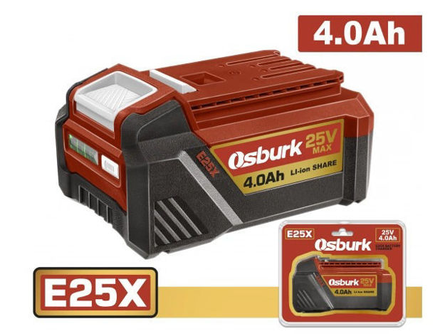 Imagen de BATERÍA 25V 4.0AH LÍNEA E25X OSBURK