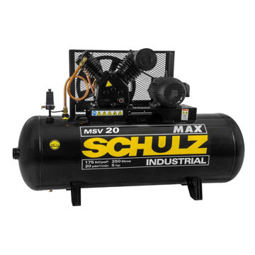 Imagen de COMPRESOR TRIFÁSICO 5HP 260L MSV 20MAX SCHULZ
