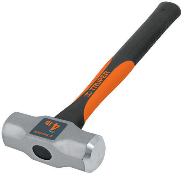 Imagen de MACETA ACERO OCTOGONAL 1.8KG CABO FIBRA TRUPER
