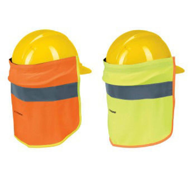 Imagen de CUBRE NUCA PARA CASCO CON CINTA REFLECTIVA TRUPER