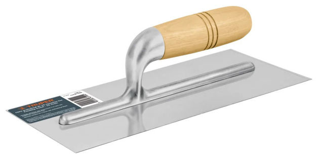 Imagen de LLANA LISA EXTRA FUERTE 11" X 5" MANGO MADERA TRUPER