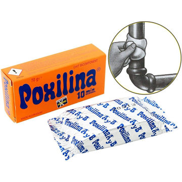 Imagen de POXILINA GRANDE 1KG POXIPOL