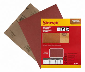 Imagen de HOJA DE LIJA PARA MADERA GR.100 STARRETT