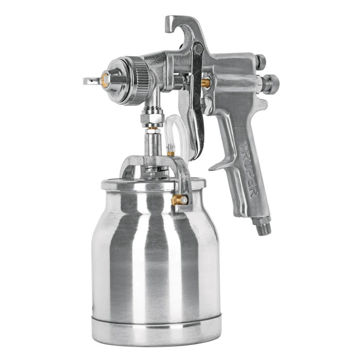 Imagen de PISTOLA PINTAR VASO ALUMINIO BOQUILLA 1.8MM TRUPER
