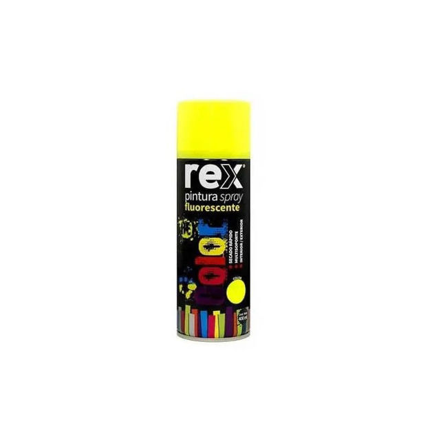 Imagen de ESMALTE FLUORESCENTE AMARILLO 400ML REX